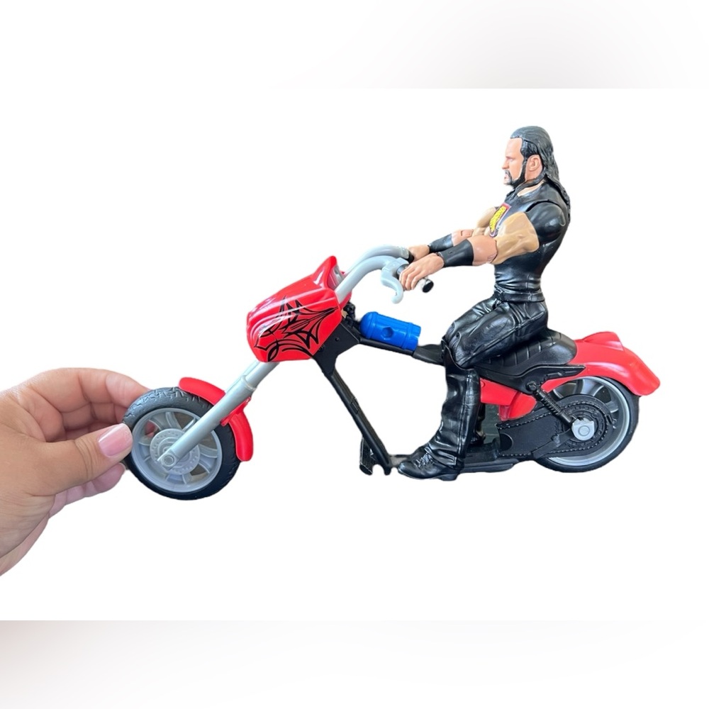 Drew McIntyre Action Figure WWE Wrekkin' Feature Motorbike Slam Cycle Wrestling